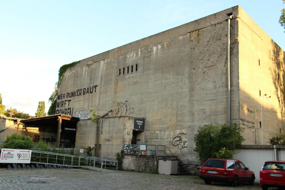 Anhalter bunker exterior for the Berlin Story Bunker entry ticket