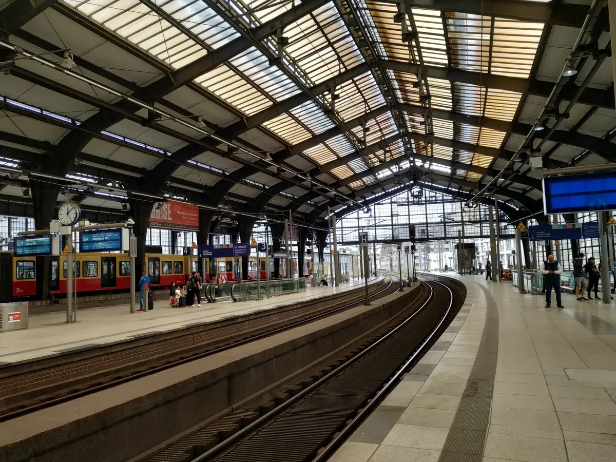 Friedrichstrasse station in Berlin where a Sachsenhausen tour in English begins