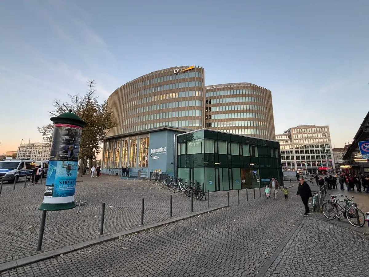 Tranenpalast at Friedrichstrasse in Berlin on a Hitler and WWII walking tour