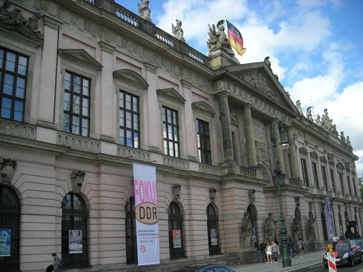 Zeughaus of the German Historical Museum on Unter den Linden in Berlin, a WWII museum